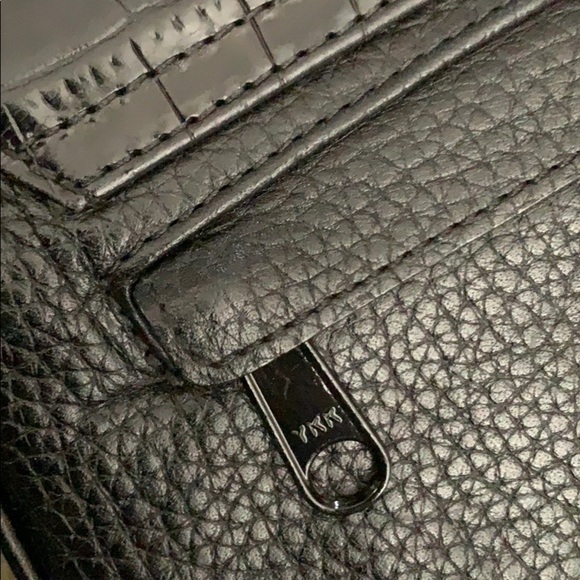 Brighton Pebbled Leather/Crocodile Embossed Purse - Picture 6 of 15